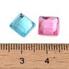 Imitation Taiwan Acrylic Rhinestone Cabochons GACR-A023-8x8mm-M-3