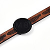 PU Leather Cord Bracelet Making MAK-TAC0002-04EB-04-3