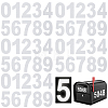 PET Reflective Self Adhesive Stickers STIC-SP0001-23A-1