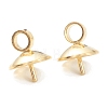 304 Stainless Steel Cup Pear Peg Bails Pin Pendants LS-X-STAS-G248-03-1