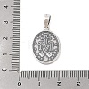 999 Sterling Silver Pendants STER-C006-02AS-3