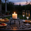 Iron Candle Holder AJEW-WH0077-166-6