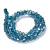 Transparent Electroplate Glass Beads Strands LS-GLAA-F029-3mm-A01-2