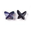 Faceted Glass Cabochons GLAA-E411-08-2