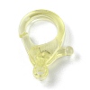 Transparent Plastic Lobster CLaw Clasps KY-H005-A01-3