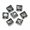 Pointed Back Glass Rhinestone Cabochons RGLA-T027-8x8mm-07-1