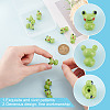 10Pcs Handmade Lampwork Beads LAMP-GO0001-17-5