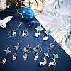 DIY Space Dangle Earring Making Kit DIY-SC0019-50-5