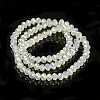 Electroplate Glass Beads Strands EGLA-A034-J6mm-T05-2