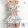 Polyester Fringe Lace Trim DIY-WH0671-008C-5