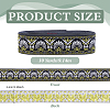 Ethnic Style Polyester Ribbons OCOR-WH0082-544A-2