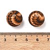 Coffee Theme Printed Silicone Beads SL-CBACE28-02D-3
