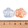 UV Plating Transparent Acrylic Beads OACR-N150-24-01-3