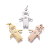 316 Surgical Stainless Steel Pendants STAS-L242-03-1