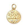 Textured 304 Stainless Steel Pendants STAS-A140-02G-2-1