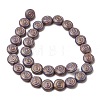 Painted Glass Beads Strands GLAA-Z021-04-2