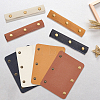 8Pcs 4 Colors Detachable PU Imitation Leather Bag Handle Wrap PURS-BBC0001-09-7