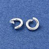 Brass Open Jump Rings KK-G604-08S-01-3