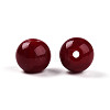 Opaque Solid Color Glass Beads X1-GLAA-N007-10mm-A04-2