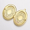 Brass Locket Pendants LS-KK-N0116-054G-4