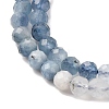 Natural Aquamarine Beads Strands G-C226-B03-4mm-5