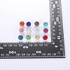 60Pcs 12 Colors Polymer Clay Rhinestone Beads RB-SZ0001-05-8