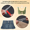 Plastic Underwear Clothes Hangers AJEW-WH0609-933-3