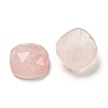 Natural Rose Quartz Cabochons G-M431-01I-2