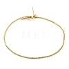 304 Stainless Steel Add a Bead Adjustable Box Chains Bracelets for Women BJEW-M307-01A-G-1