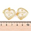 Brass Locket Pendants KK-D232-05G-4