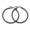 201 Stainless Steel Hoop Earrings SA-CBA4A0D-16EB-B-4