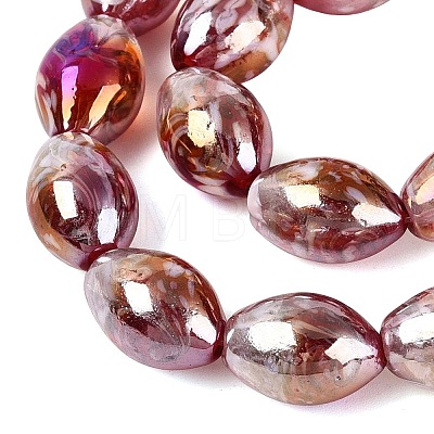 Handmade Lampwork Beads Strands LAMP-N037-04D-1