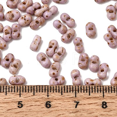 Opaque Glass Beads GL-CBA31A4-02H-1