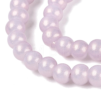 Baking Paint Glass Pearl Beads Strands DGLA-ZX001-05B-03-1