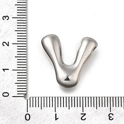 304 Stainless Steel Pendants STAS-S166-02P-25-1