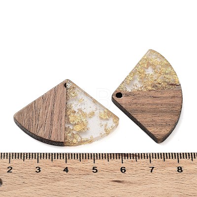 Wood and Resin Pendants FIND-Z022-01B-1