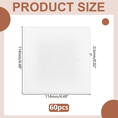 Blank Craft Paper OFST-WH0011-03-1