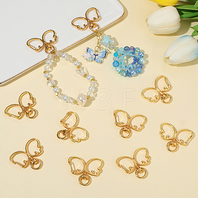20Pcs Alloy Swivel Clasps FIND-SC0017-28G-1