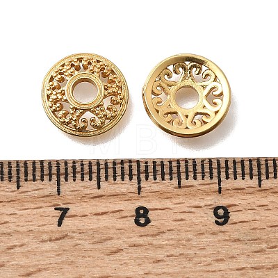 Brass Bead Caps KK-G600-23G-1