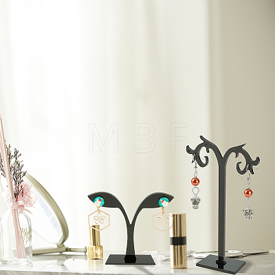   4Sets 2 Style Acrylic Jewelry Display Stands ODIS-PH0001-26-1