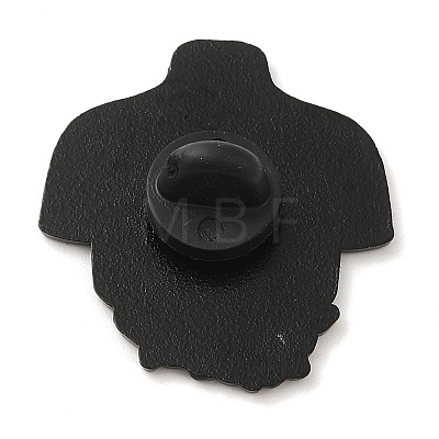 Black Alloy Brooches JEWB-I029-02EB-01-1