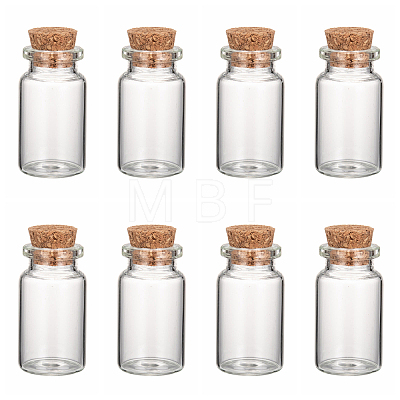Glass Jar Glass Bottles X2-AJEW-H004-7-1-1