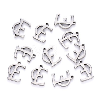 Tarnish Resistant 201 Stainless Steel Charms STAS-R105-E-1