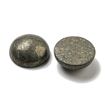 Natural Pyrite Cabochons G-C115-02A-41-1