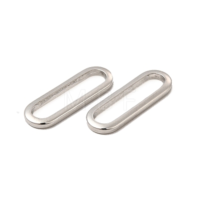 Non-Tarnish 304 Stainless Steel Link Rings STAS-A070-P-1