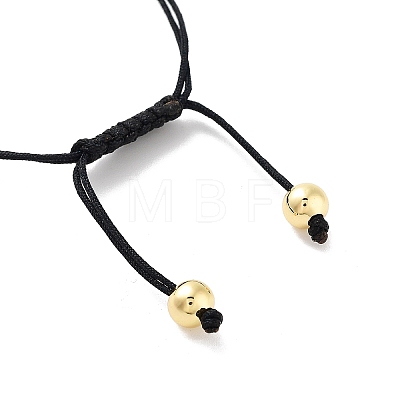 Handmade Lampwork Heart Bracelets BJEW-Q338-01F-1