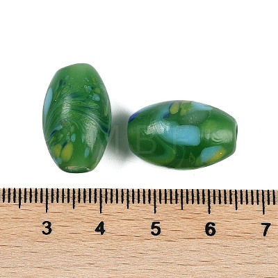 Opaque Handmade Lampwork Beads BLOW-D006-05H-1