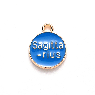 Alloy Enamel Pendants LS-ENAM-S124-01A-02F-1