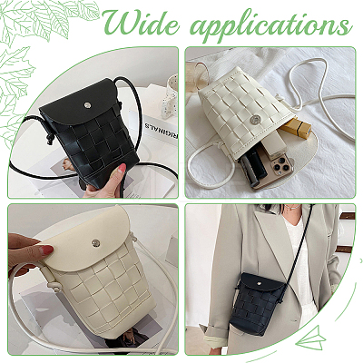 DIY Knitting PU Leather Women's Crossbody Bag Kits DIY-WH0297-18A-1
