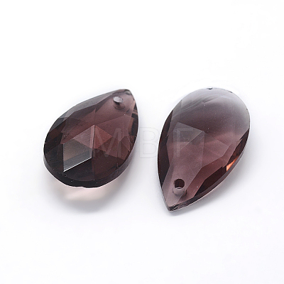 Faceted Glass Pendants GLAA-F069-L-A07-1